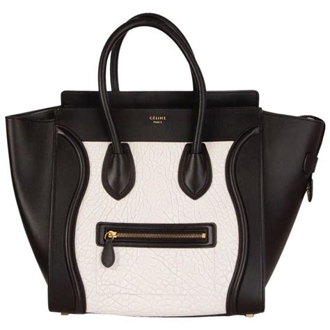 celine bags black and white|Celine tote bag 2022.